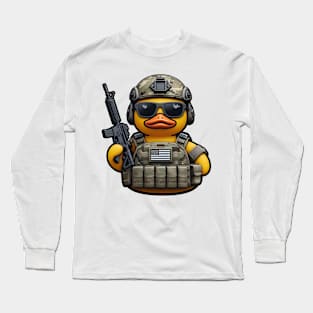 Tactical Rubber Duck Long Sleeve T-Shirt